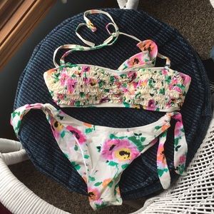 Sexy floral bikini
